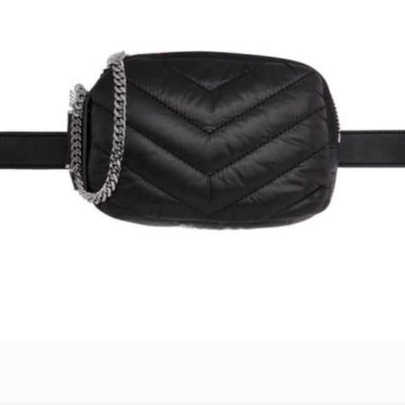 Mackage Black Jayme Belt Pouch - Picture 2 of 9